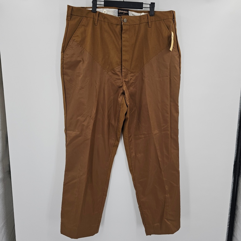 Gamehide Mens Hunting Pants Brown 38‎ Waterproof Coated Nylon Polyester Blend